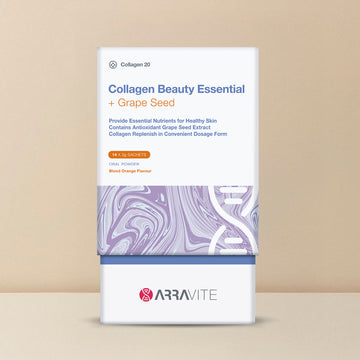 Collagen Beauty Essential + Grape Seed for Skin Firmness (Blood Orange Flavour)