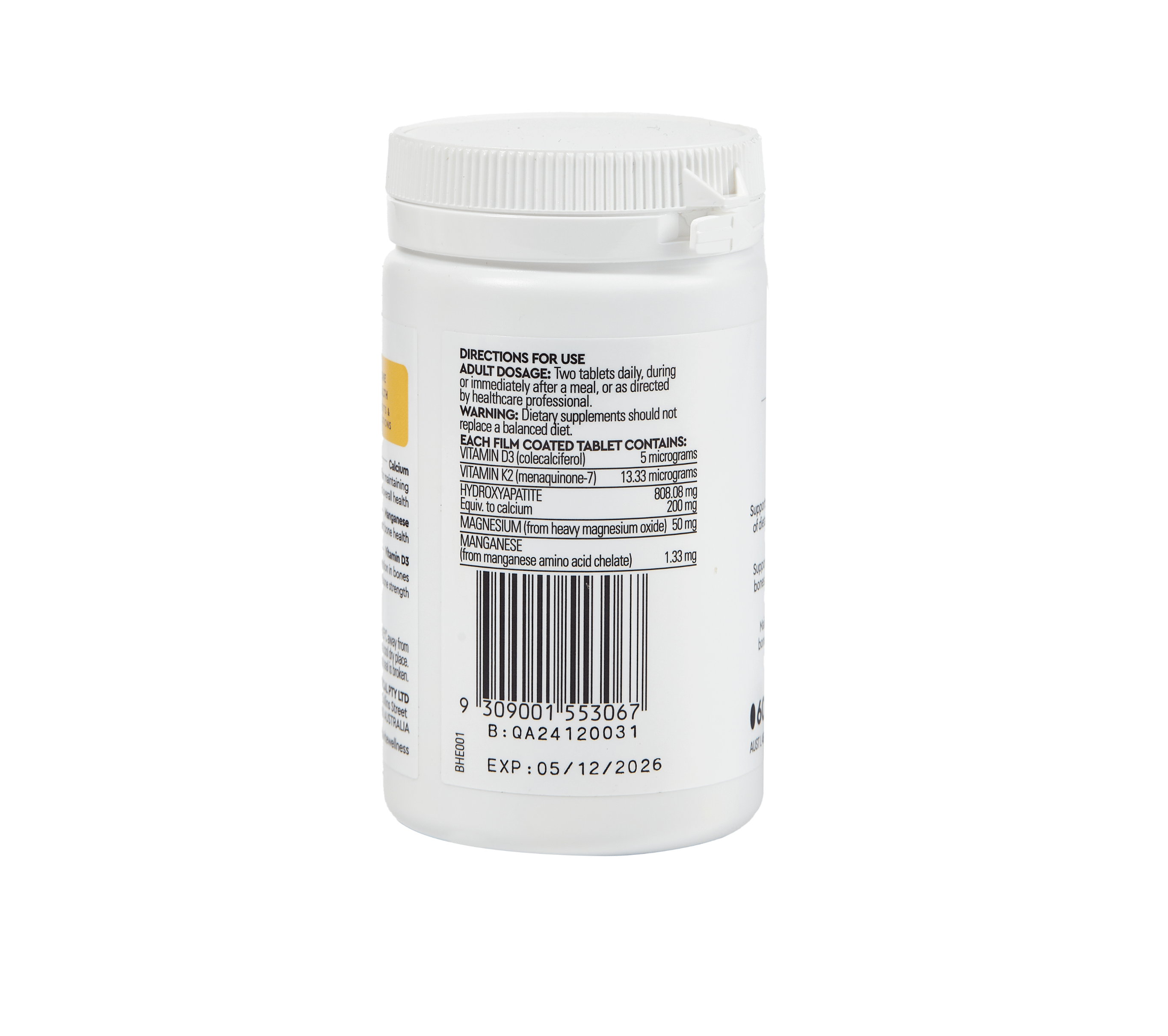 Arravite Bone Health 60 Tablets - ARRAVITE