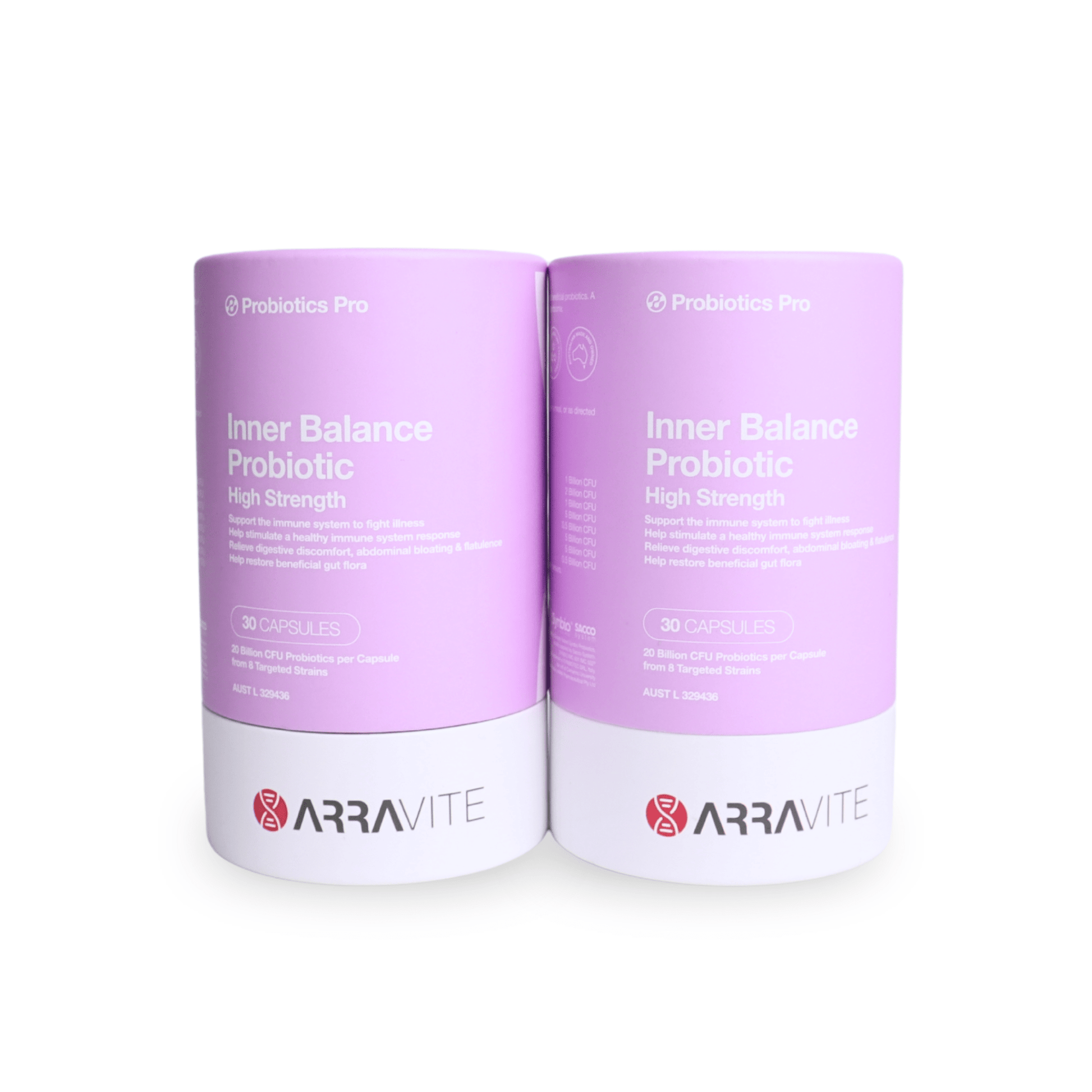 Inner Balance Probiotics High Strength - ARRAVITE