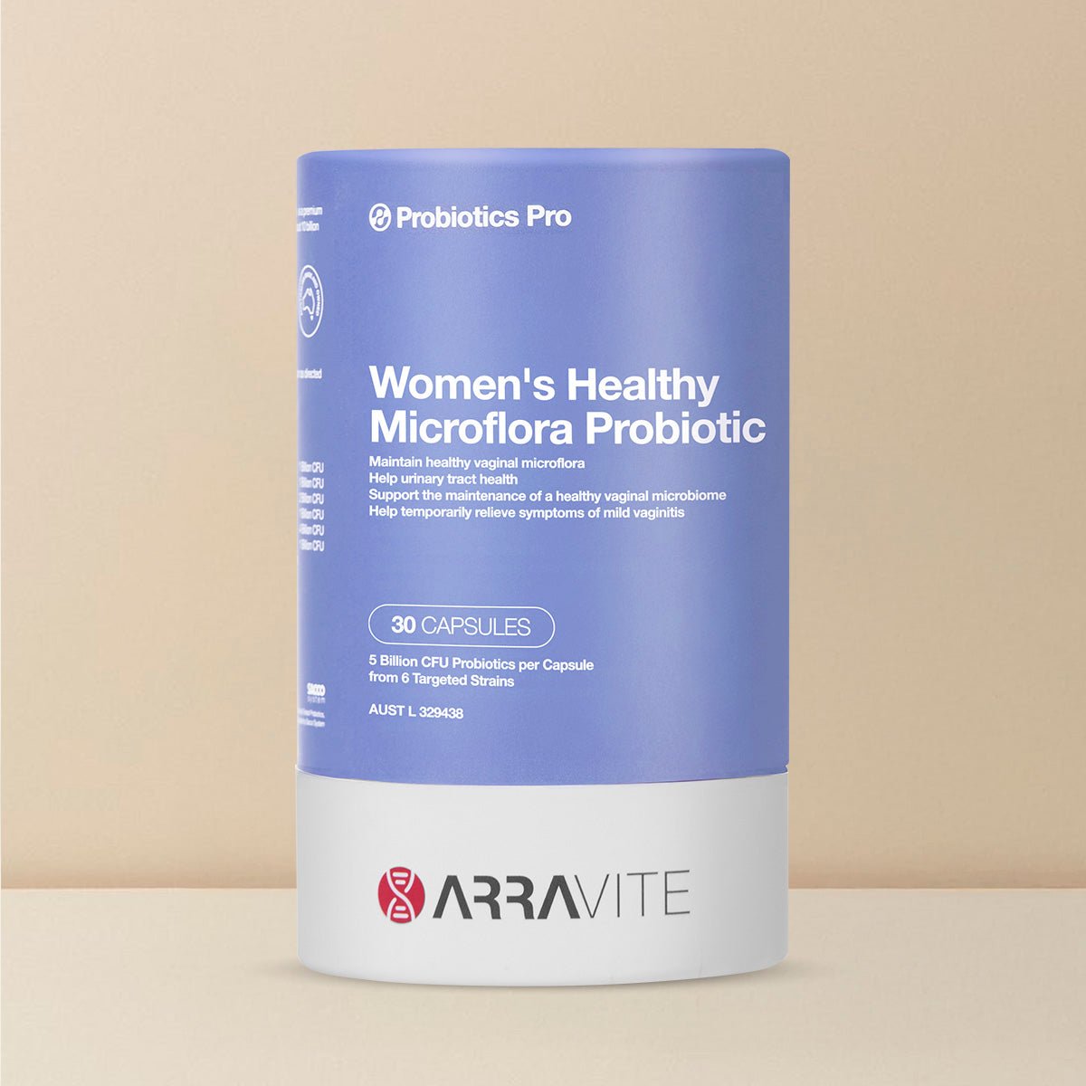 Women's Healthy Microflora Probiotic - ARRAVITE