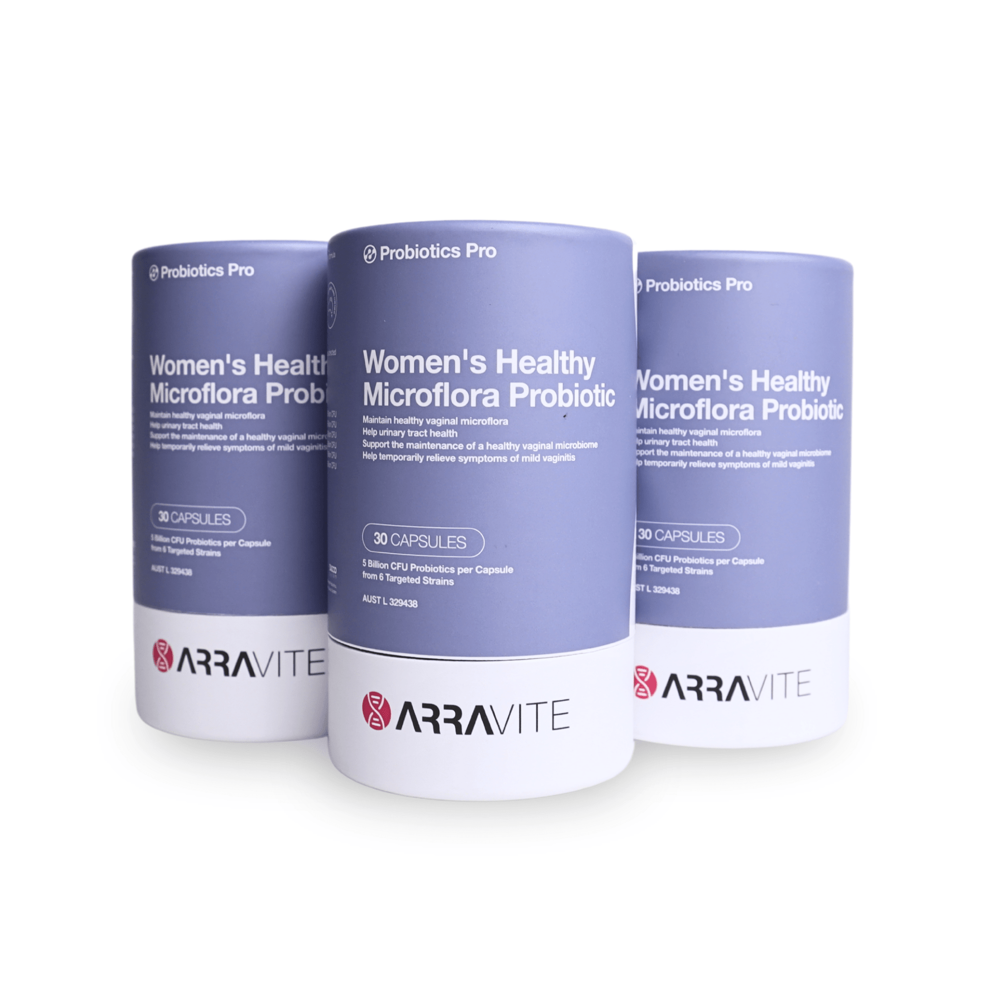 Women's Healthy Microflora Probiotic - ARRAVITE