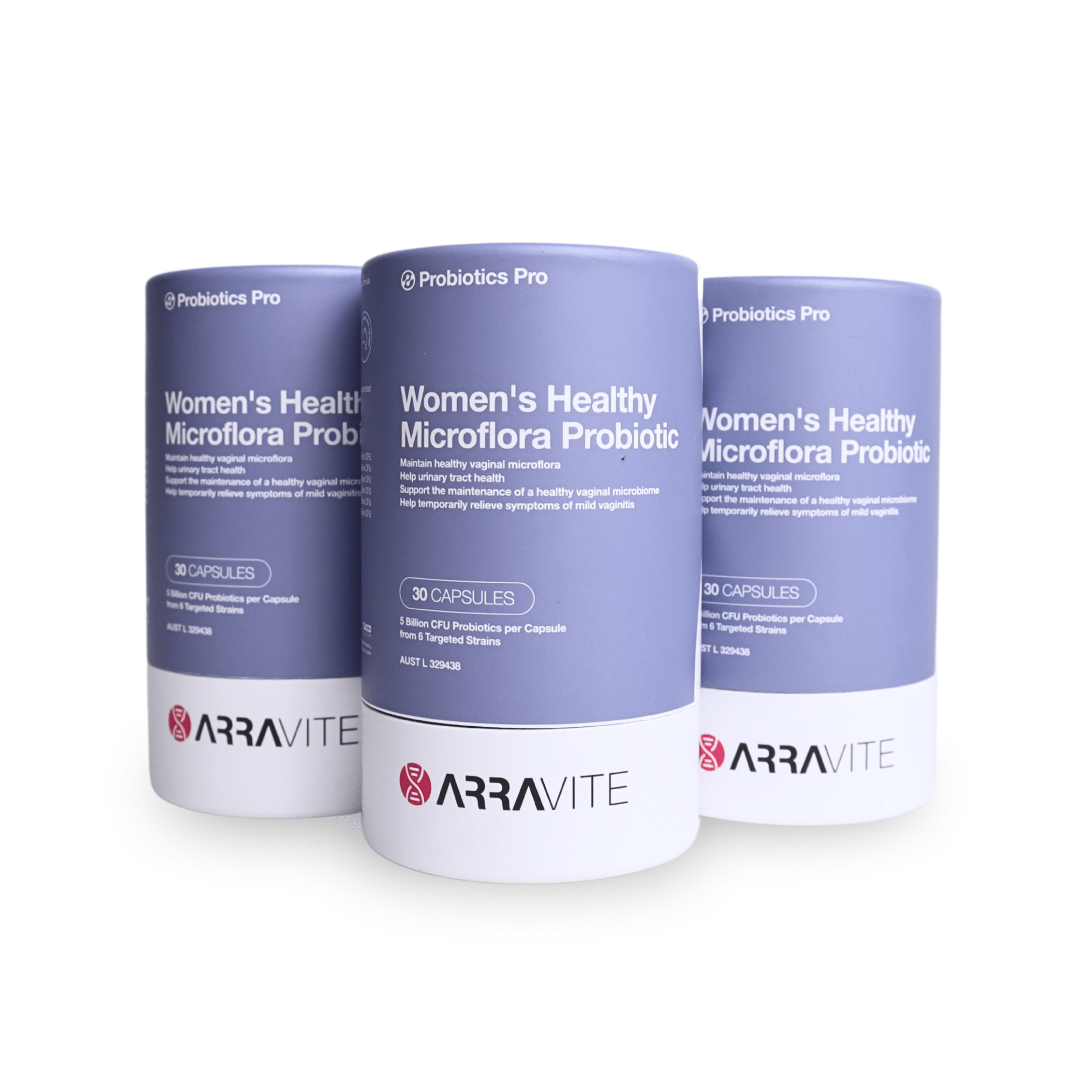 Women's Healthy Microflora Probiotic - ARRAVITE