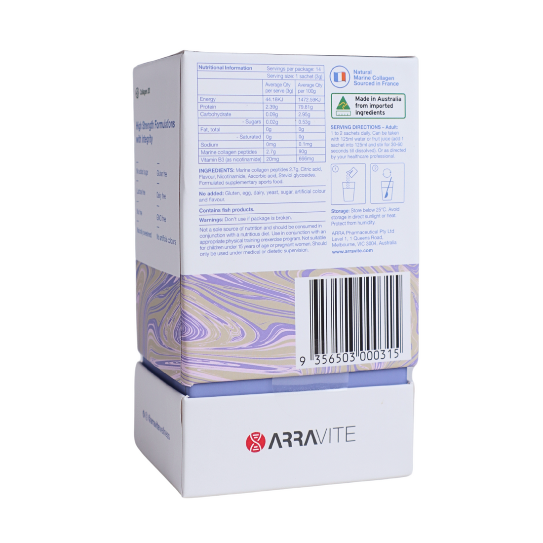 Collagen Beauty Essential + Nicotinamide for Radiant Skin (Lime Flavour)