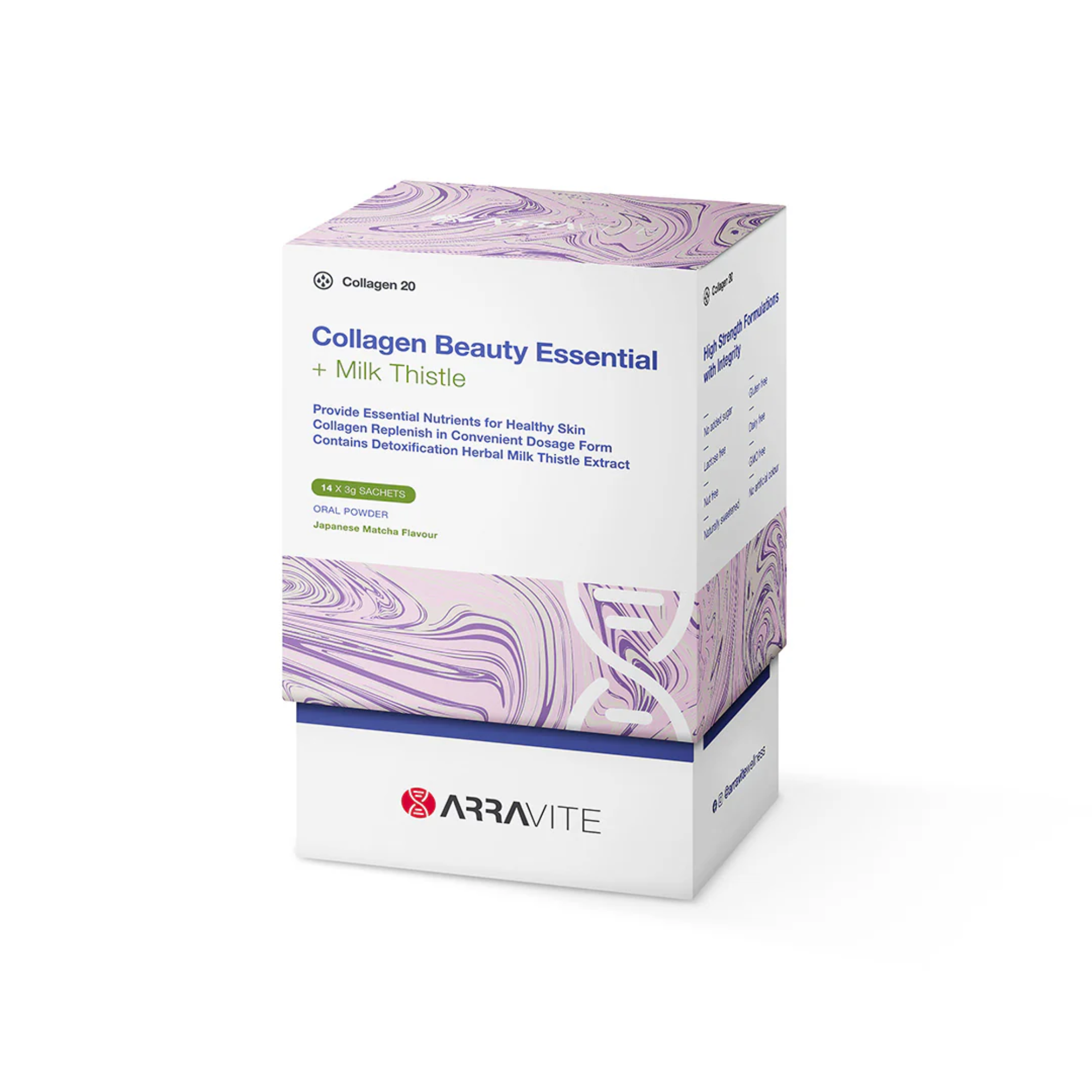 Collagen Beauty Essential + Milk Thistle (Japanese Matcha Flavour)