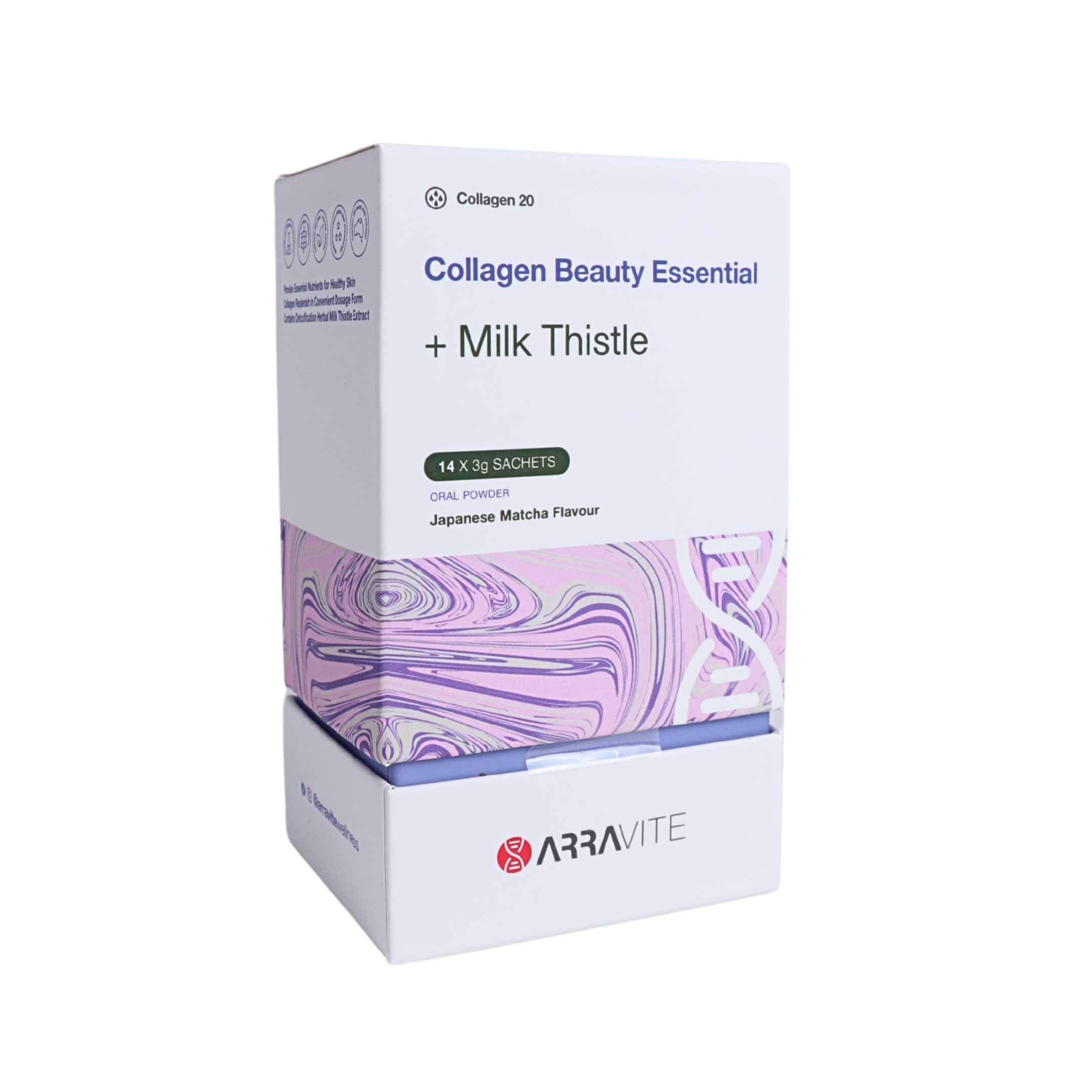 Collagen Beauty Essential + Milk Thistle (Japanese Matcha Flavour)