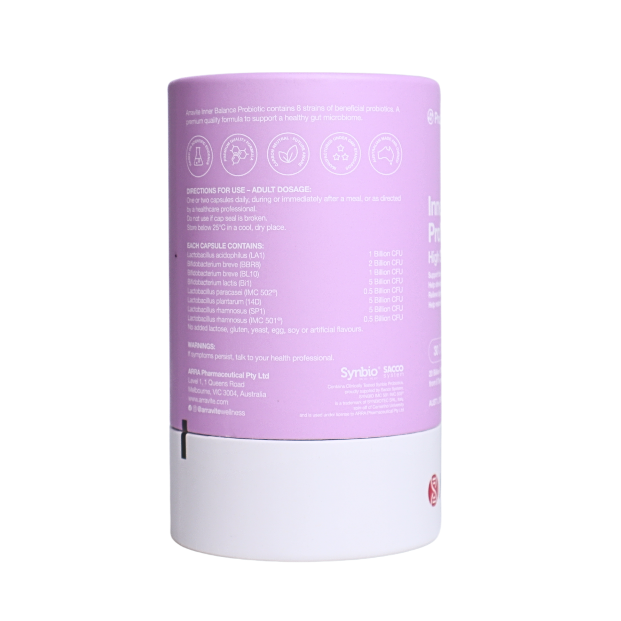 Inner Balance Probiotics High Strength