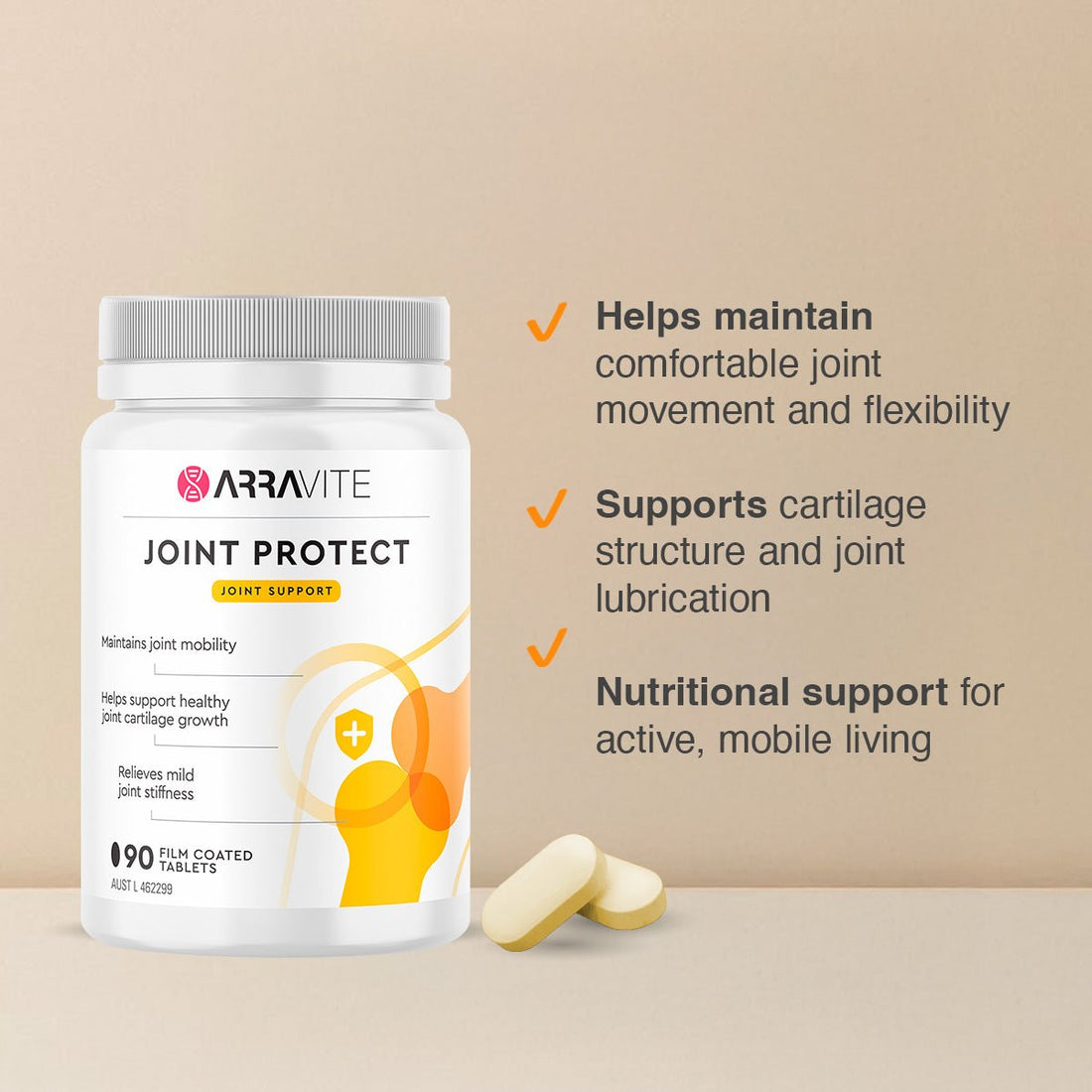 Arravite Joint Protect 90 Tablets - ARRAVITE