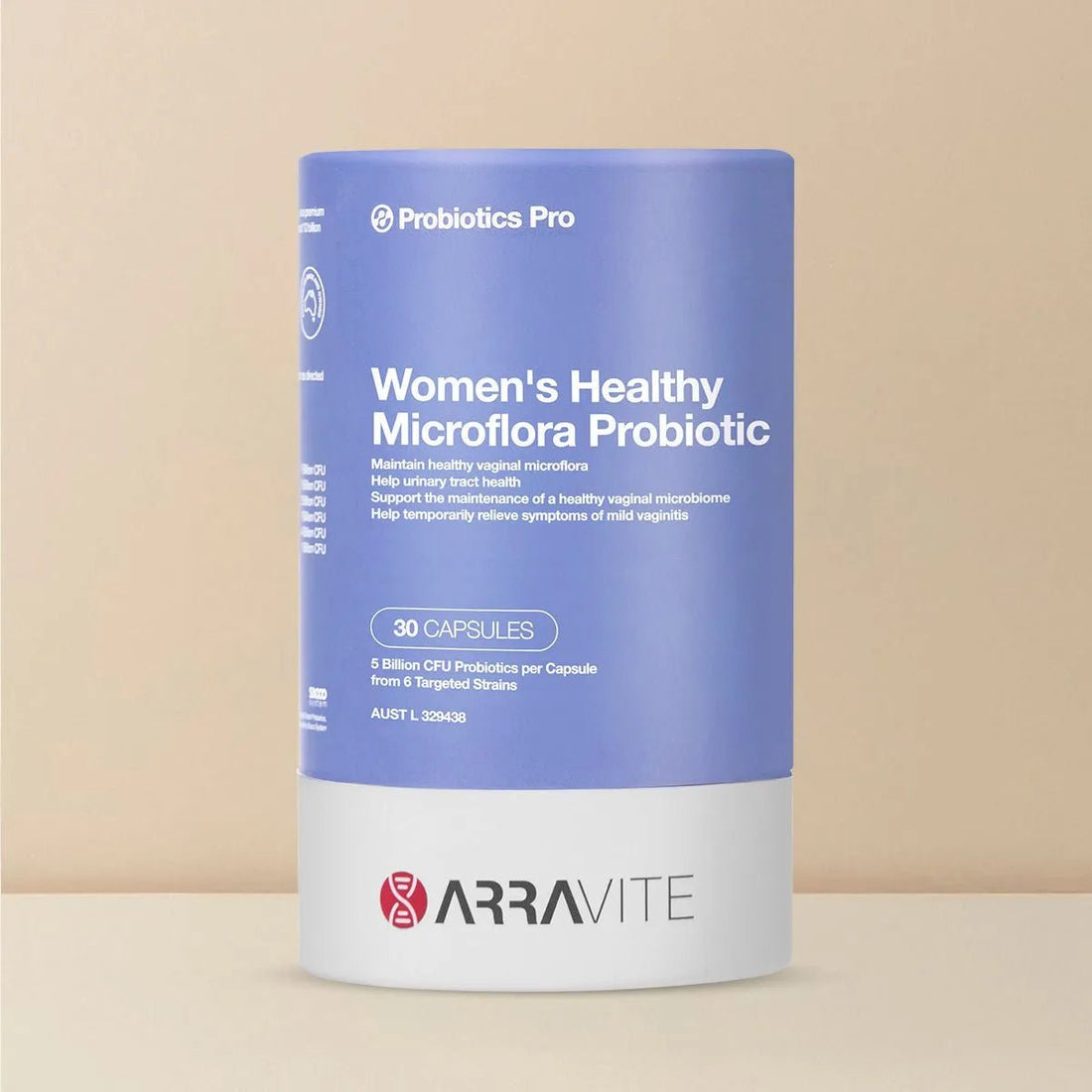 Women's Healthy Microflora Probiotic - ARRAVITE